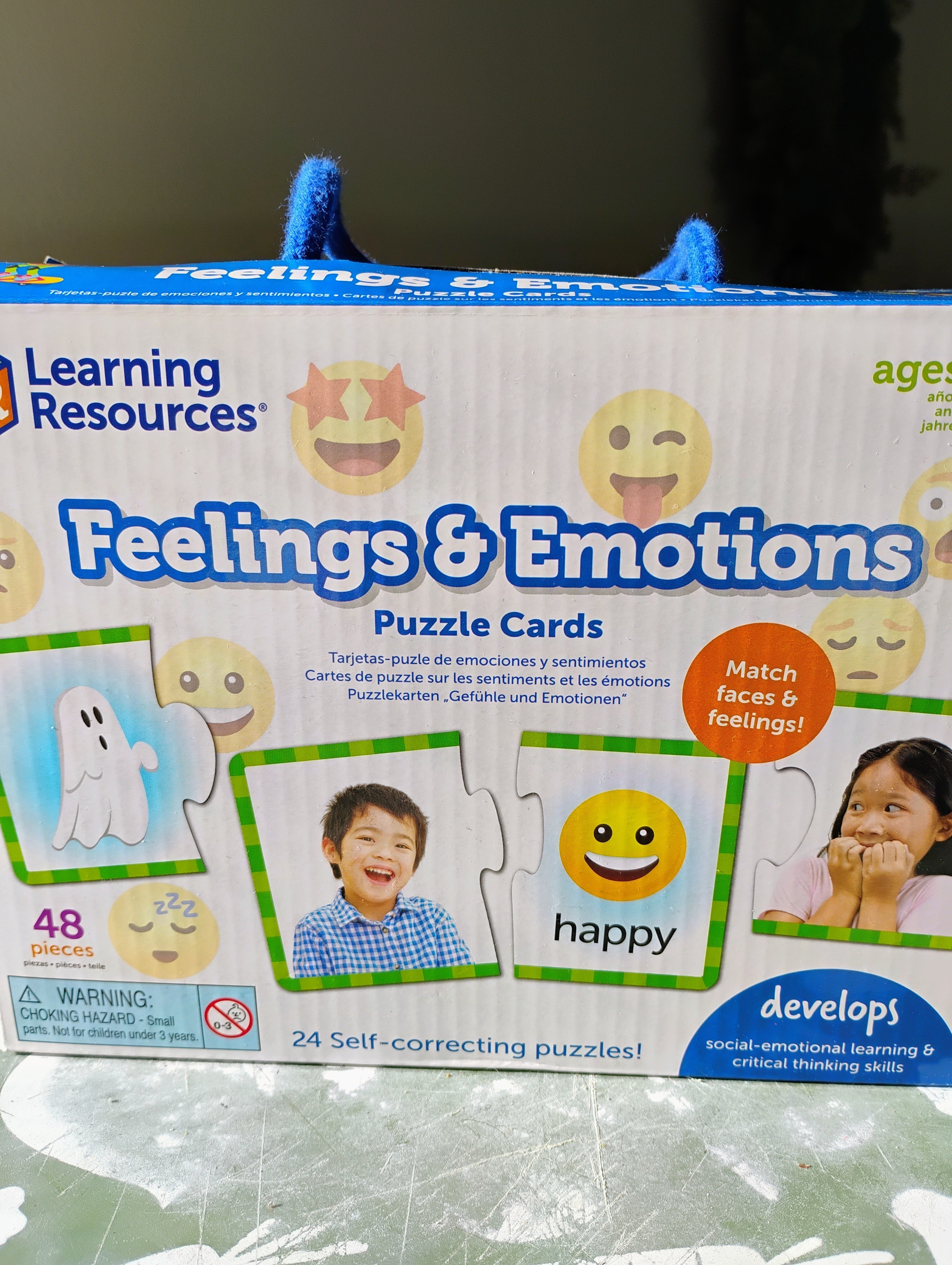 Learning through play is the way children connect and make sense of the world. Help them learn emotional literacy and intelligence with these Feelings & Emotions Puzzle Cards from Learning Resources #LTKMom #LTKToys #Learningresources #toddlerdevelopment

#LTKKids #LTKFamily #LTKBaby
