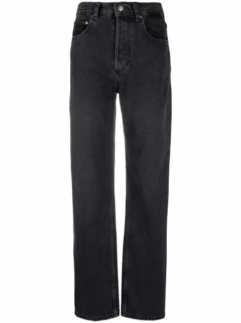 Ziggy high rise straight leg jeans | Farfetch (UK)