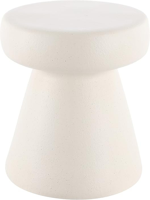SAFAVIEH Home Collection Nomo Modern Cream Ceramic 16-inch Decorative Accent Garden Stool for Liv... | Amazon (US)