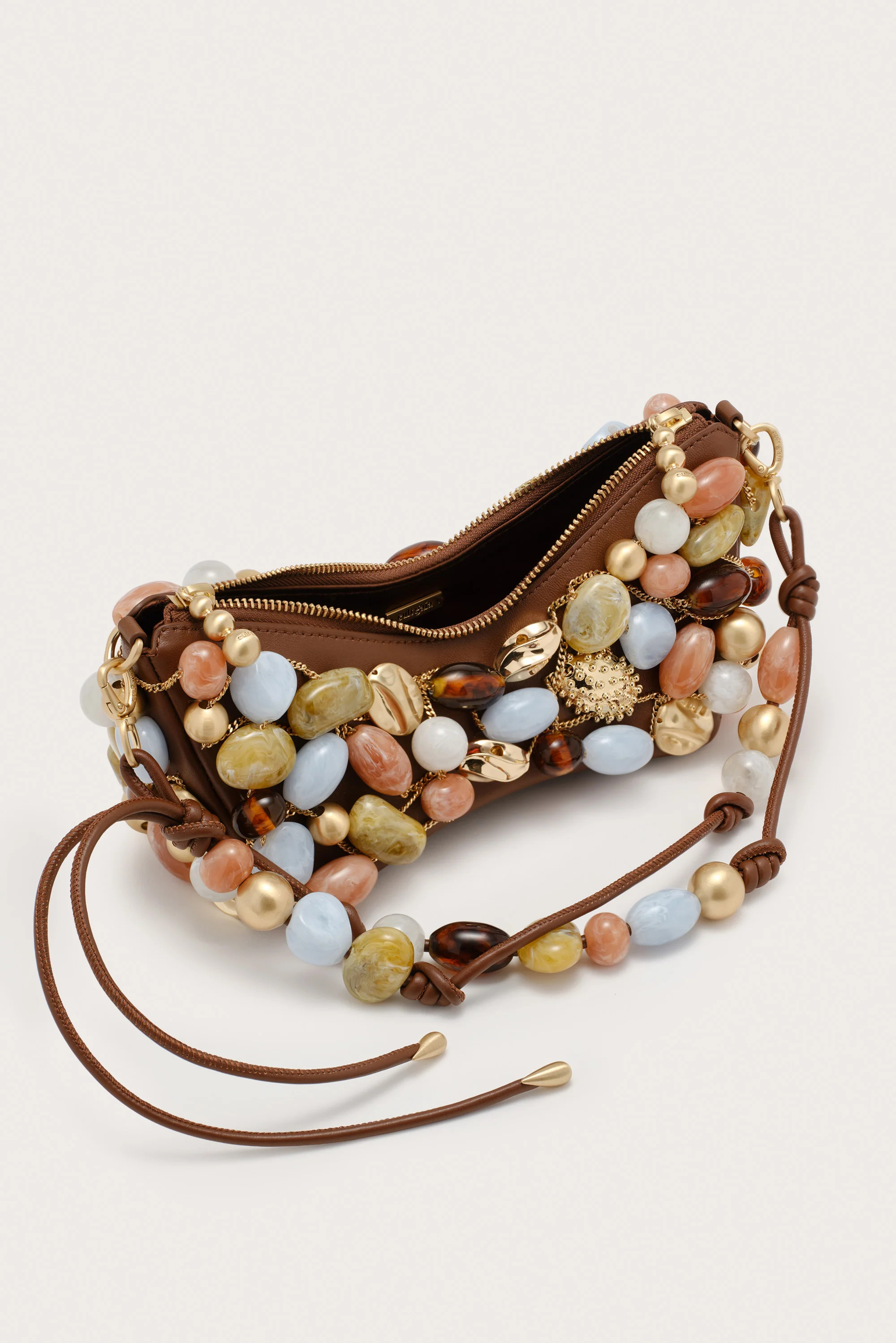 MERCIER MINI SHOULDER BAG - SADDLE BAUBLE MULTI | Cult Gaia - US