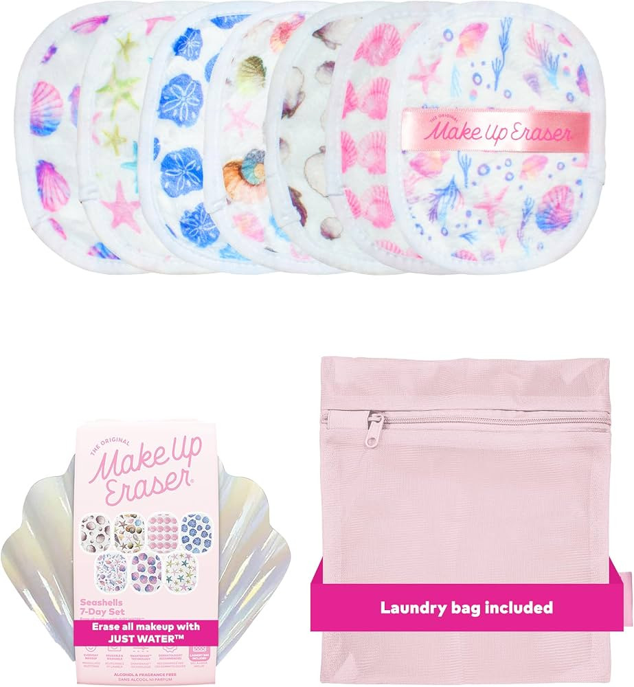 The Original Makeup Eraser, 7-Day Set, Erase All Makeup with Just Water, Including Waterproof Mas... | Amazon (US)
