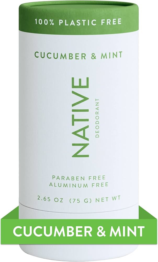 Native Plastic Free Deodorant | Natural Deodorant for Women and Men, Aluminum Free with Baking So... | Amazon (US)