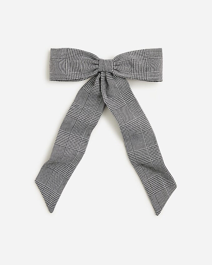 Oversized bow hair tie | J. Crew US