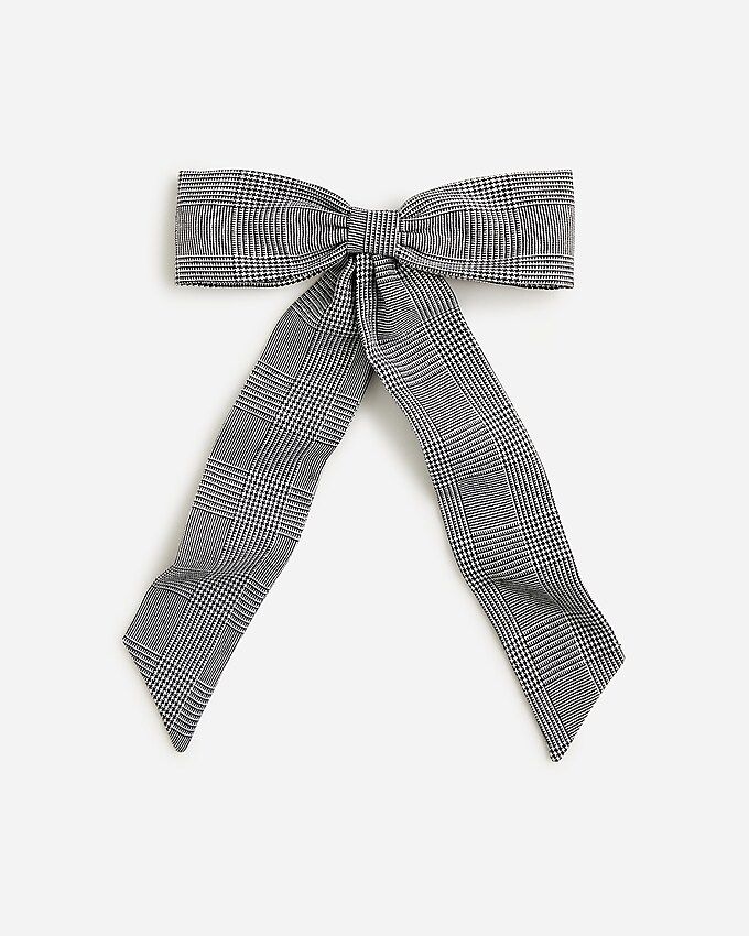 Oversized bow hair tie | J.Crew US