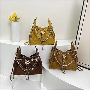 Chain Bag Commuter Shoulder Armpit Crossbody Bucket | Amazon (US)