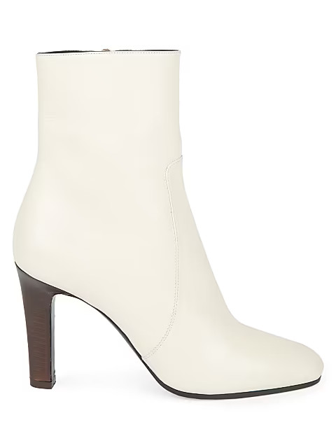 Blu Leather Ankle Boots | Saks Fifth Avenue
