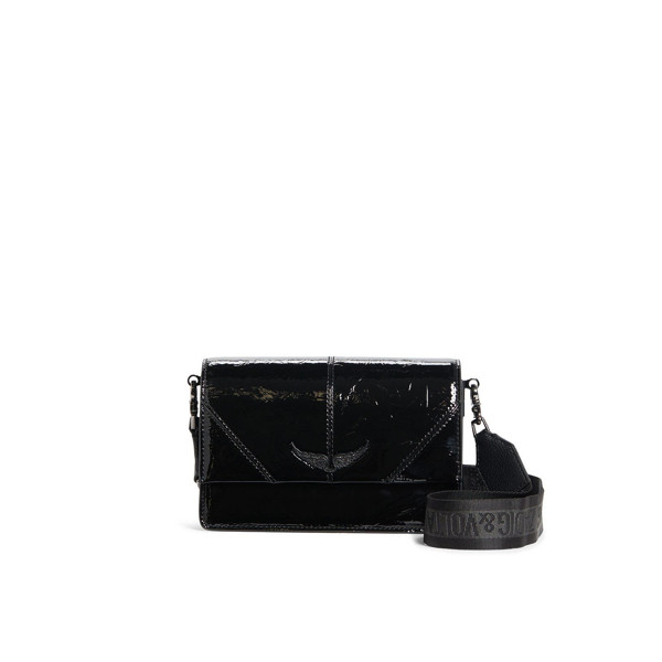 Zadig & Voltaire Handbags Lolita Patent Bag Black | Rent the Runway