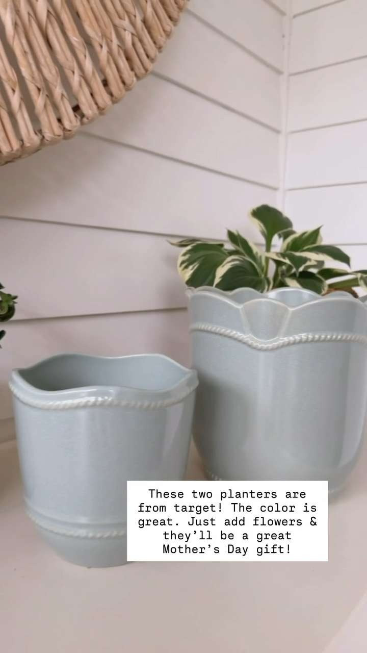 These are a Target new arrival from the Studio McGee x Threshold collection for spring & summer! Just add some flowers in, and this would be such a great Mother's Day gift!

Loverly Grey, Mother's day gift ideas, planter, gift ideas for mom, target, outdoor finds, plants, garden 

 #LTKMothersDay