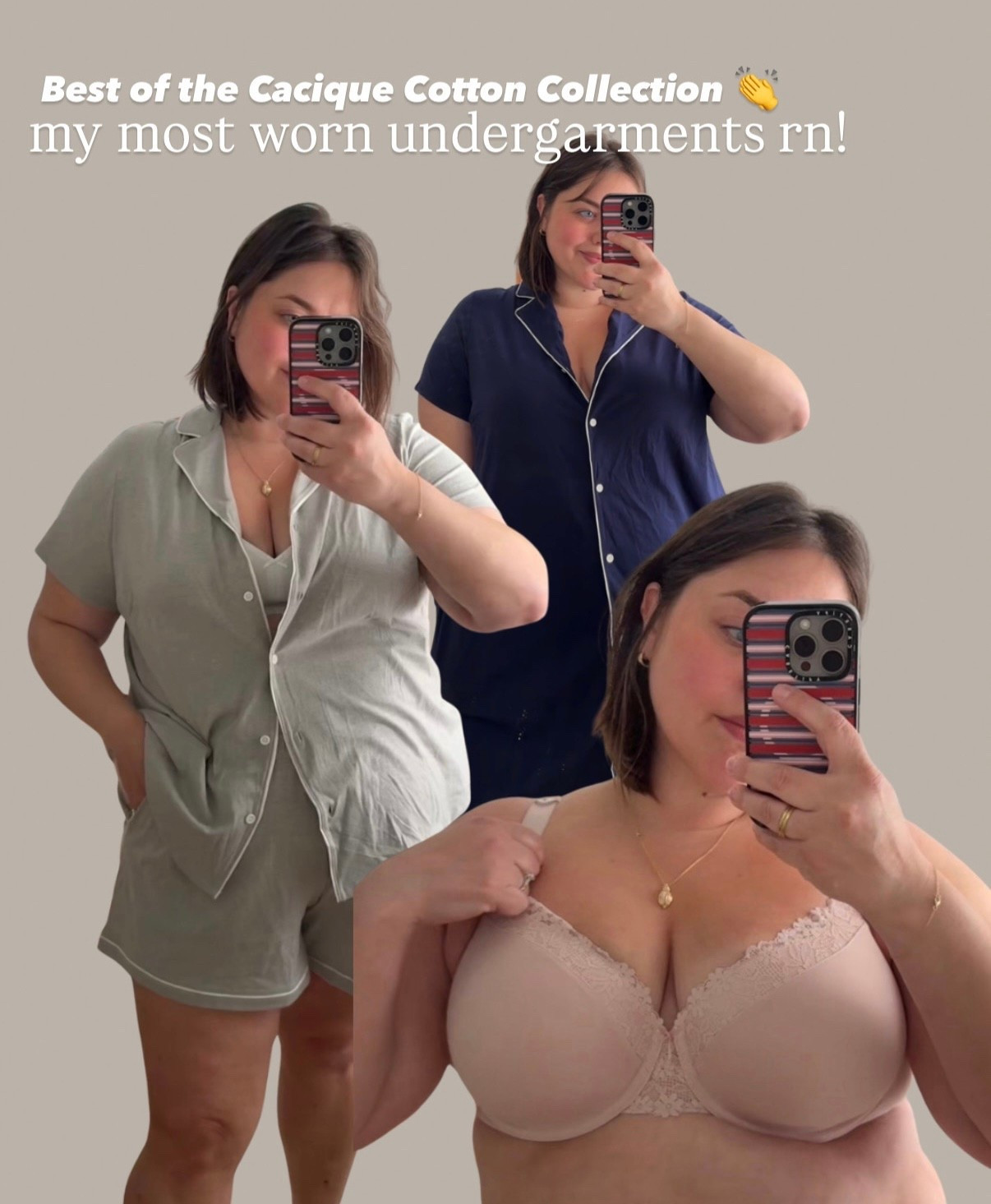 My favorite pieces from Caciques Best Ever Cotton Collection spring drop! 

I’m wearing a 2x and a 42dd in everything. #ad #lanebryantpartner 