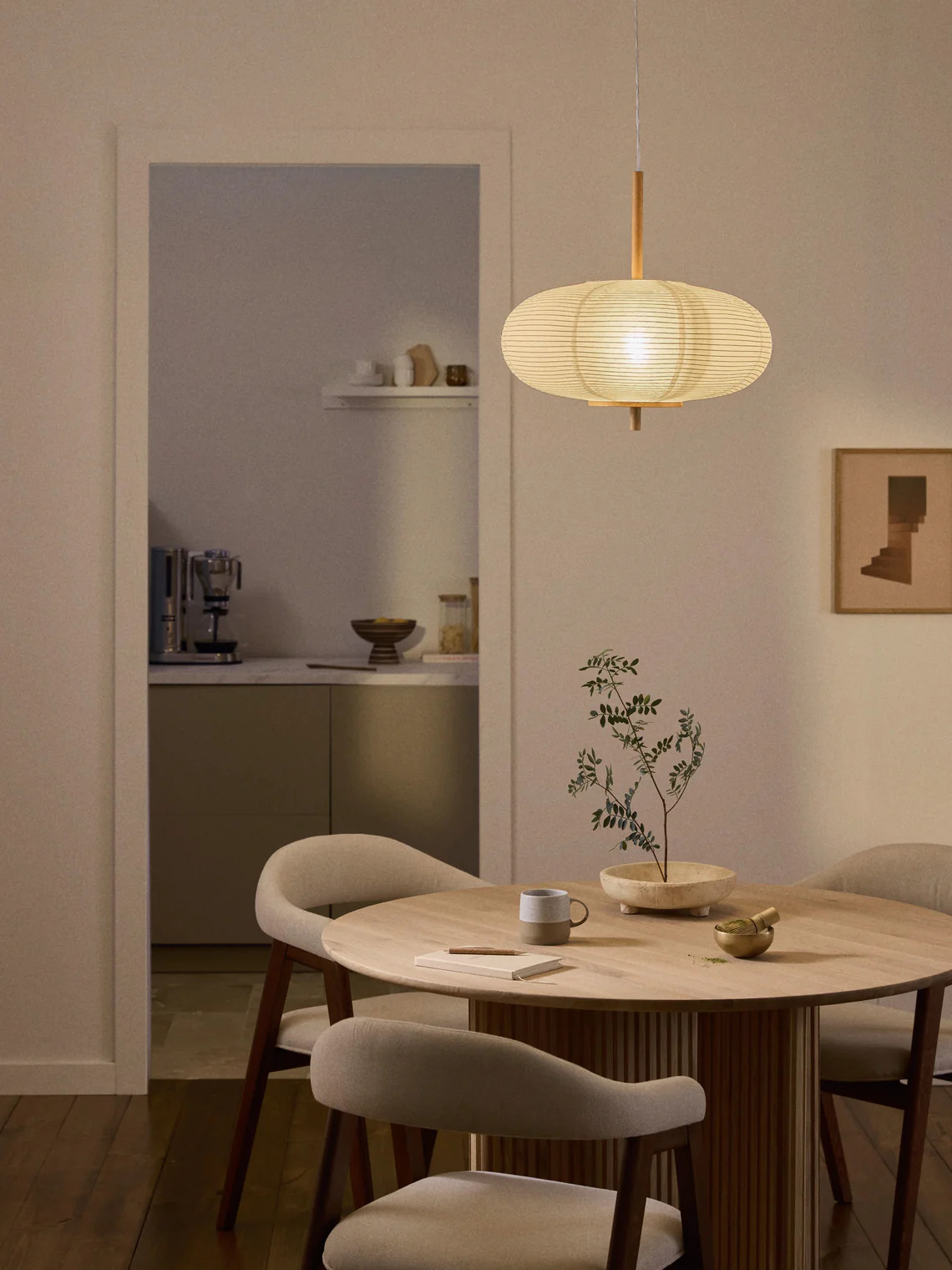 Hanglamp Misaki van rijstpapier ❘ Westwing | Westwing EU