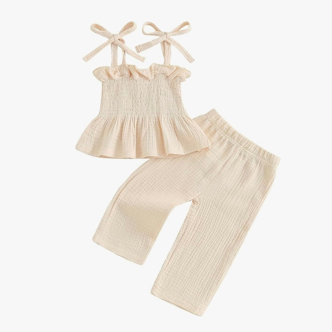 VISGOGO summer outfit for baby and toddler 

Baby | Toddler | Girls Clothes | Solid Color Sleeveless Camisole |  Linen Pants Set | Baby Summer Outfits

#LTKSeasonal #LTKBaby #LTKKids