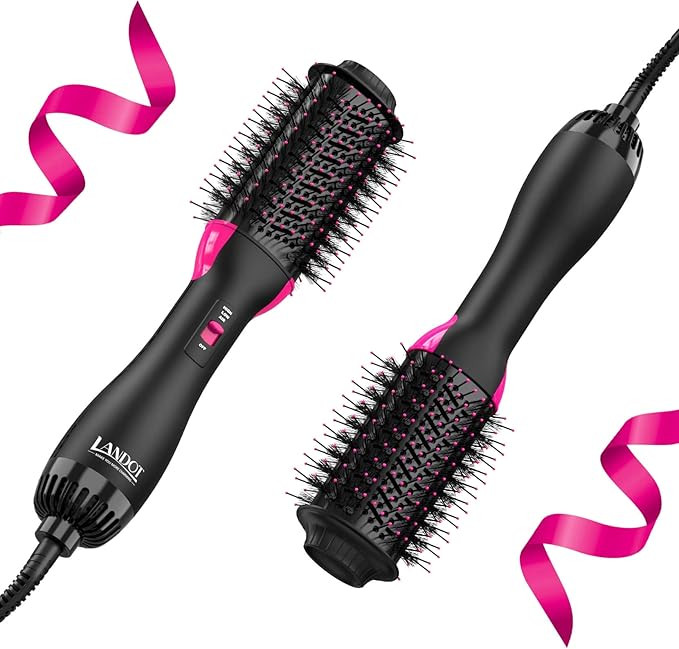 Hair Dryer Brush Blow Dryer Brush in One - Plus 2.0 One-Step Hot Air Brush - 4 in 1 HairDryer Sty... | Amazon (US)