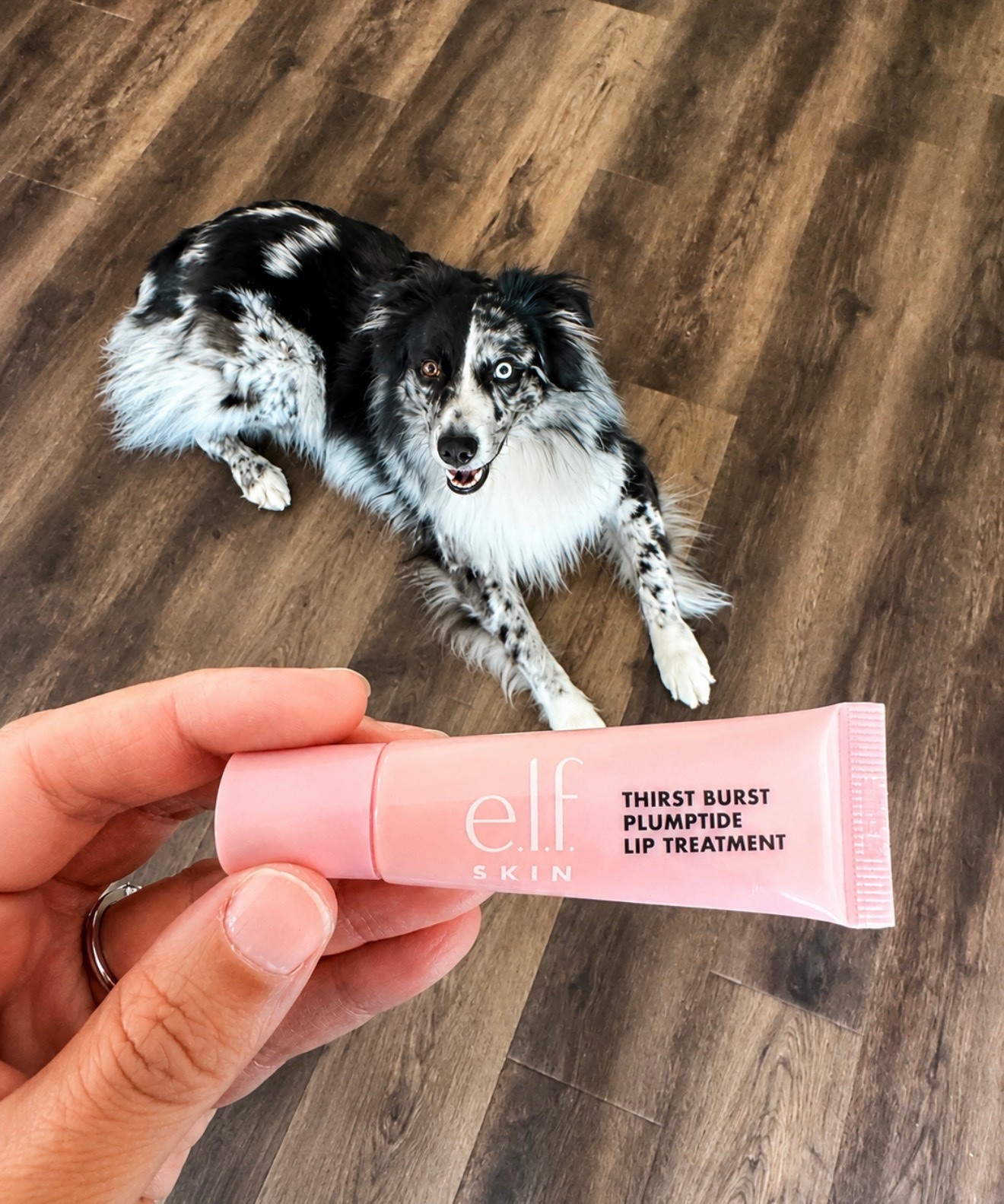 Keep your lips hydrated + plumping. Goes on smooth and not sticky. Feels great!