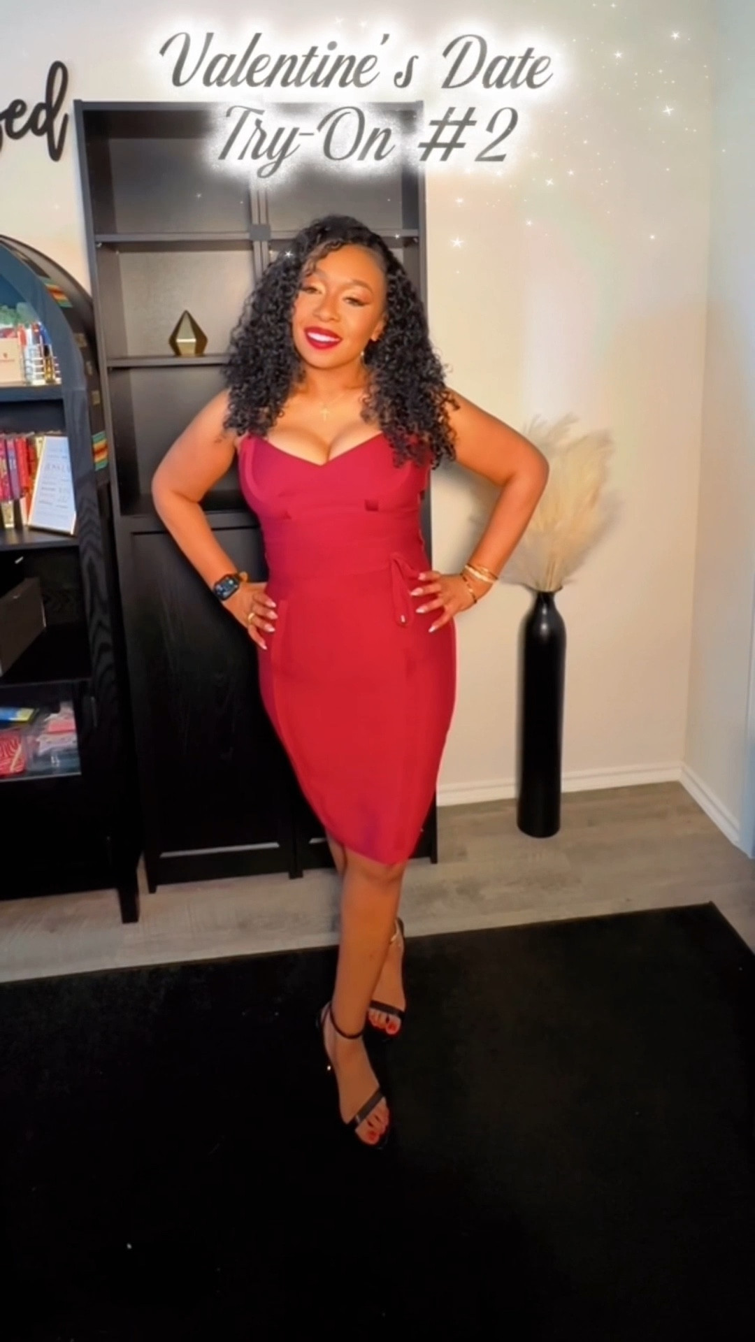 Red (wine) is a love language. And I’m fluent.
This dress doesn’t whisper — it speaks in bold declarations.
Size: Large

Side note: the piece of hair in front is a paid actor 🤣


#ValentinesFit #ExclusivelyKiba #DateNightlooks #valentinesdatelook

#LTKValentine #LTKOver40