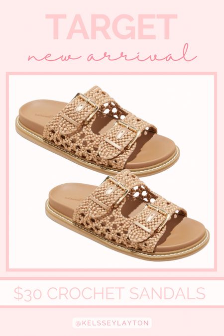 Target new arrival, sandals 

#LTKshoecrush #LTKfindsunder50 #LTKSeasonal
