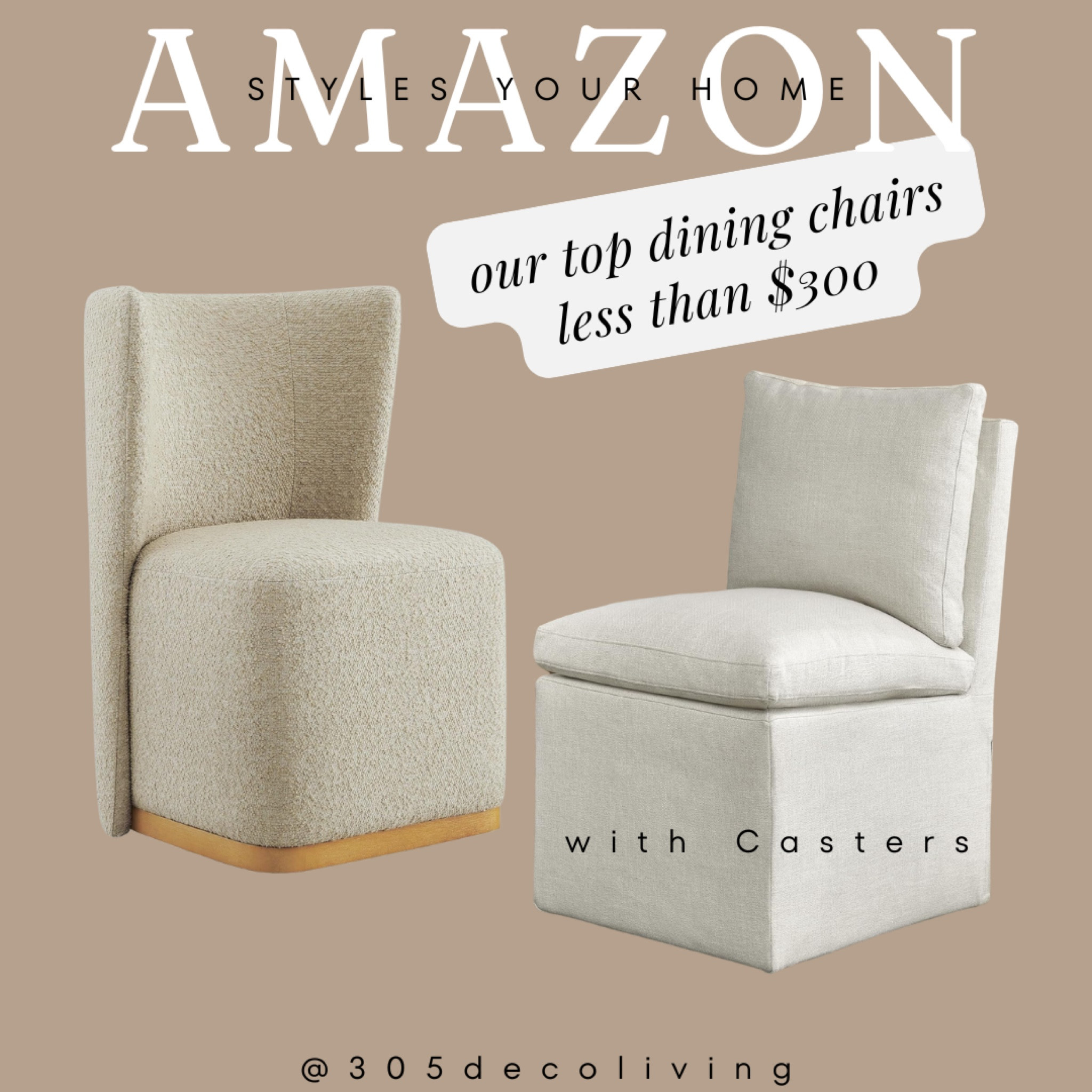 Beautiful Dining Chairs at an Unbelievable Price with Amazon 

#LTKHome #LTKSaleAlert #LTKActive