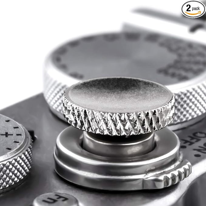 Fuji Shutter Release Button Accessories: Fujifilm Camera Soft Shutter Button - Silver Shutter But... | Amazon (US)