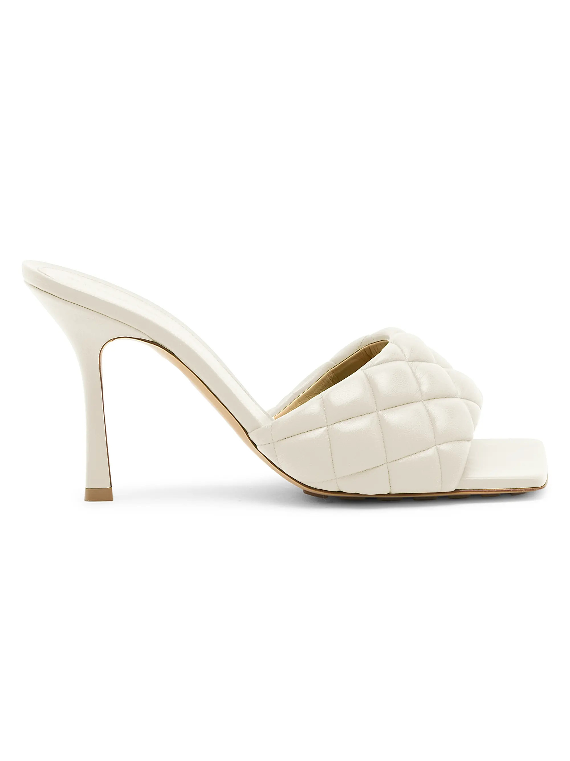 Quilted Leather Mules | Saks Fifth Avenue