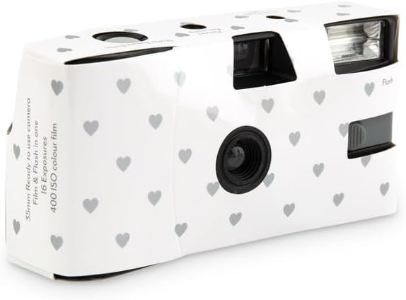 Weddingstar Disposable Camera with Flash - Single Use 35mm Film Camera for Wedding or Party Favor... | Amazon (US)
