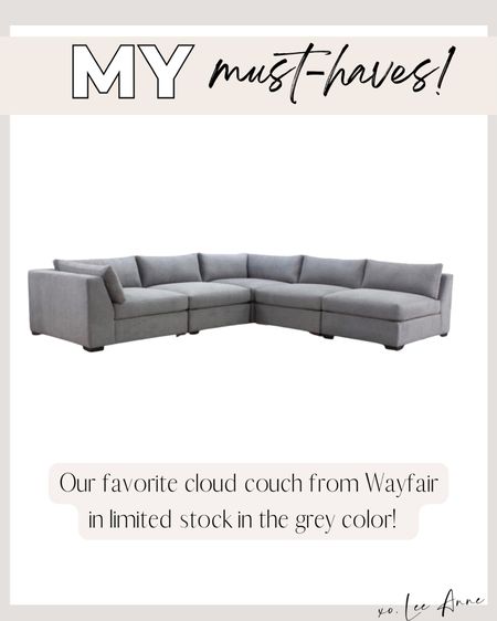 Our wayfair couch in grey in limited stock! 


Lee Anne Benjamin 

#LTKstyletip #LTKhome #LTKunder50