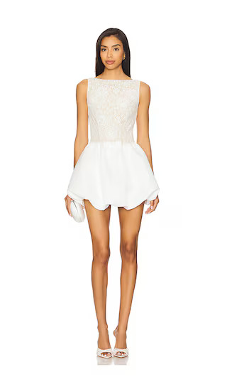Serena Mini Dress in White | Revolve Clothing (Global)