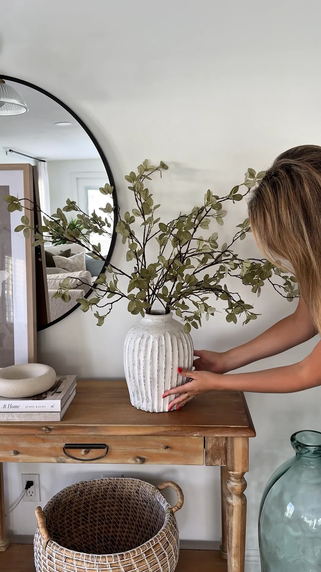 The perfect faux greenery that works in every season! And it’s under $30!!

I love the minty color of these stems perfect for my coastal + organic living room yet earthy enough to blend in when I start my Fall decor in a few months, and I don’t have to change them!

#fauxgreenery #fauxstems #affordablehomedecor #amazonhomefinds #modernorganic

#LTKHome #LTKSaleAlert #LTKSeasonal