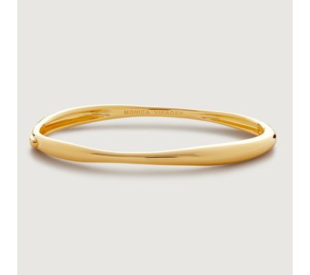 Nura Reef Thin Bangle | Monica Vinader (Global)