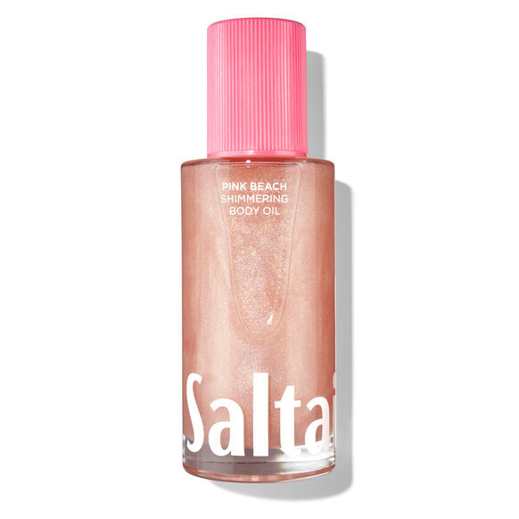 Achieve sun-kissed radiance with Saltair Pink Beach Shimmering Body Oil, a body treatment that hy... | Space NK - UK