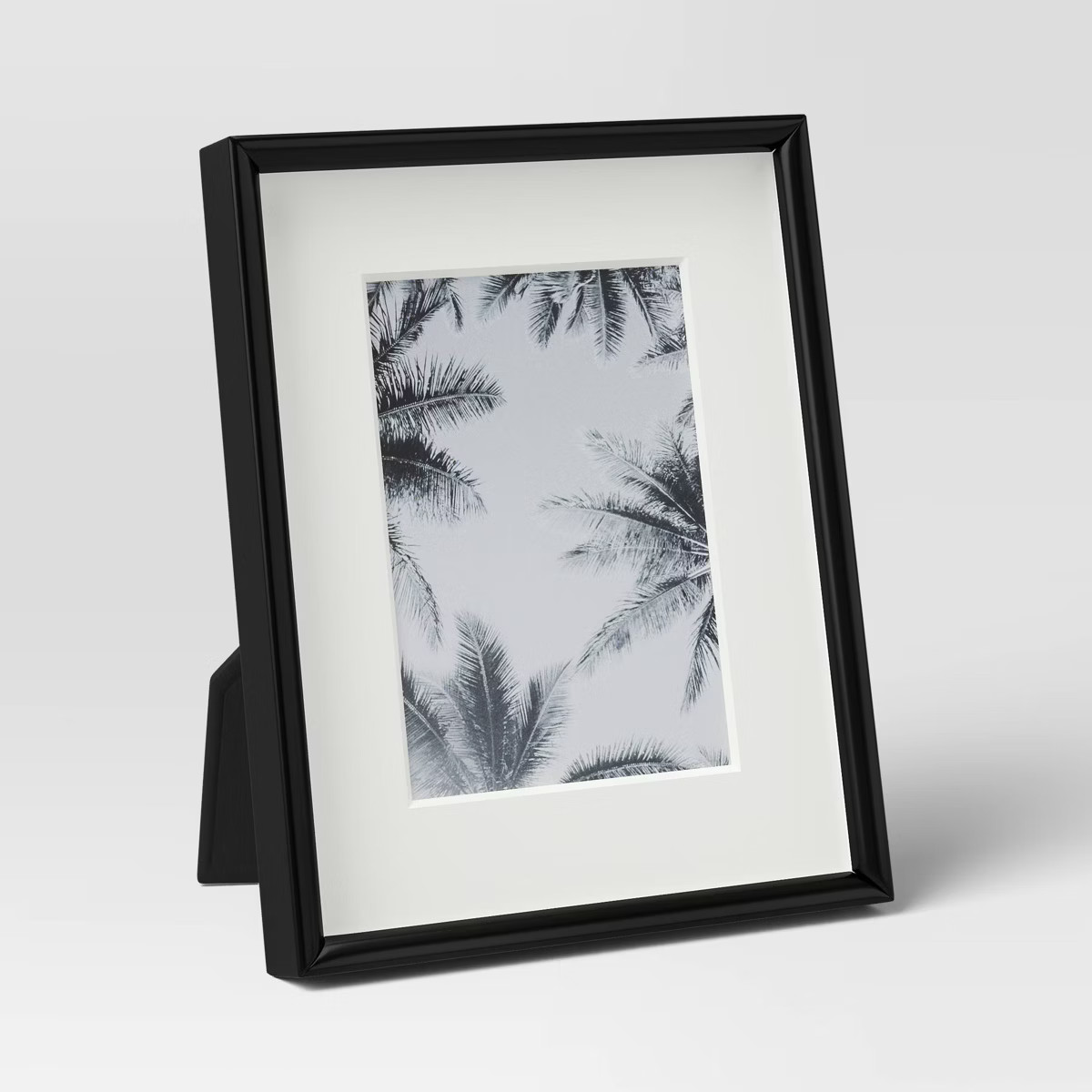 5"x7" Deep Profile Metal Table Frame Black - Threshold™: Modern Style, Easel Stand, Die Cut Mat... | Target