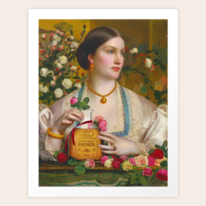 I Didn’t Text You, Tequila Did Art Print | Society6