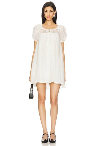 Tularosa Arden Mini Dress in White from Revolve.com | Revolve Clothing (Global)