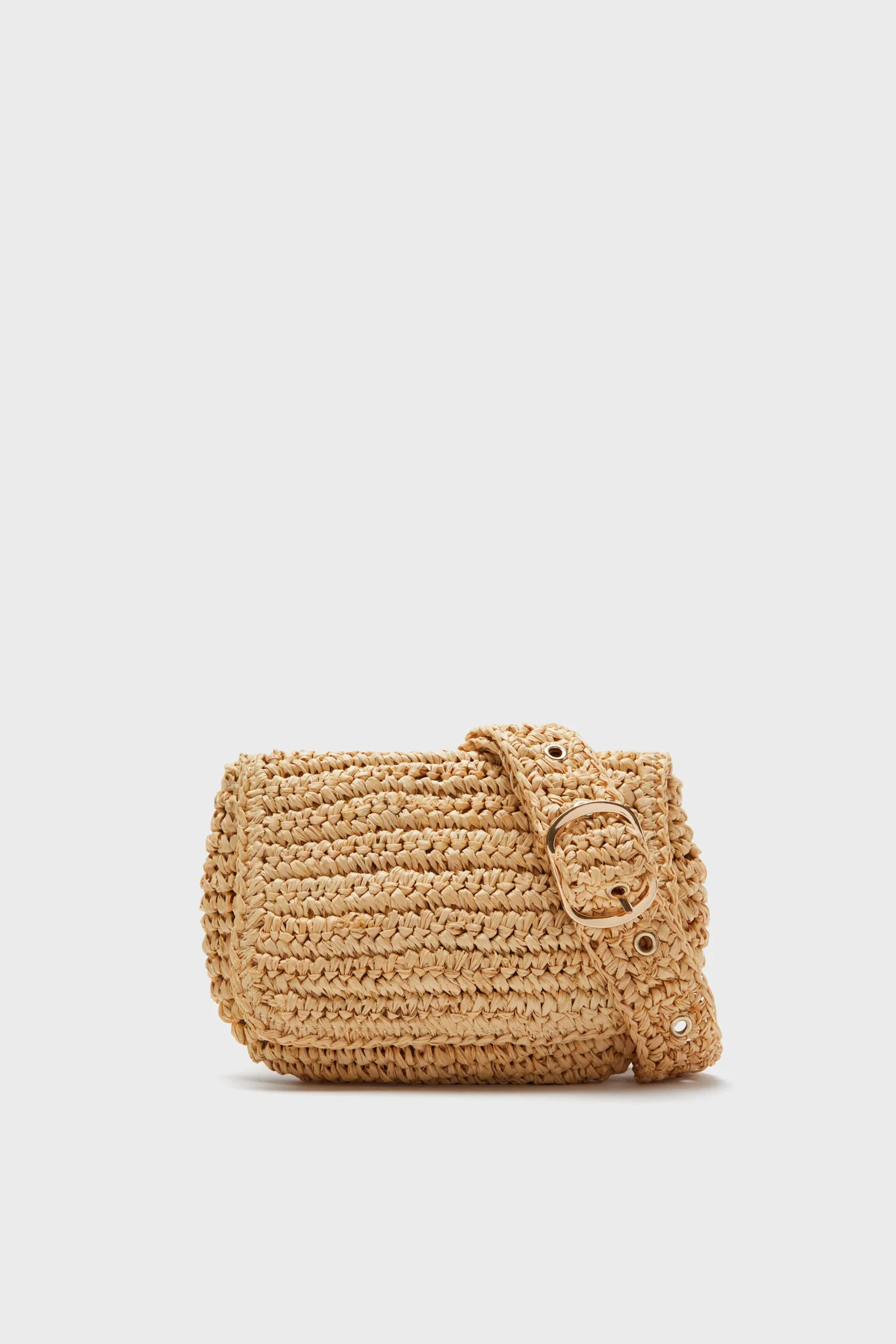Toast Straw Belt Bag | Tuckernuck (US)