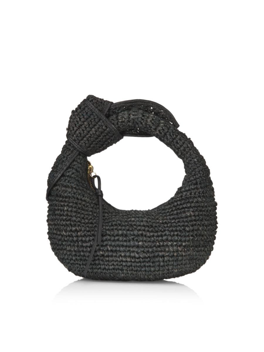 Josie Raffia Knot Bag | Saks Fifth Avenue
