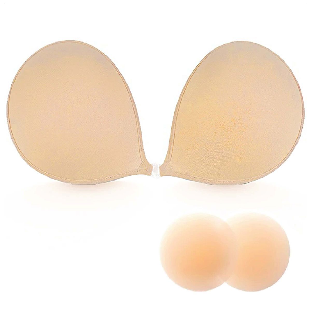 Risque Adhesive Bra, Includes 1 Free Pair of Reusable Nipple Covers, 1ct | Target