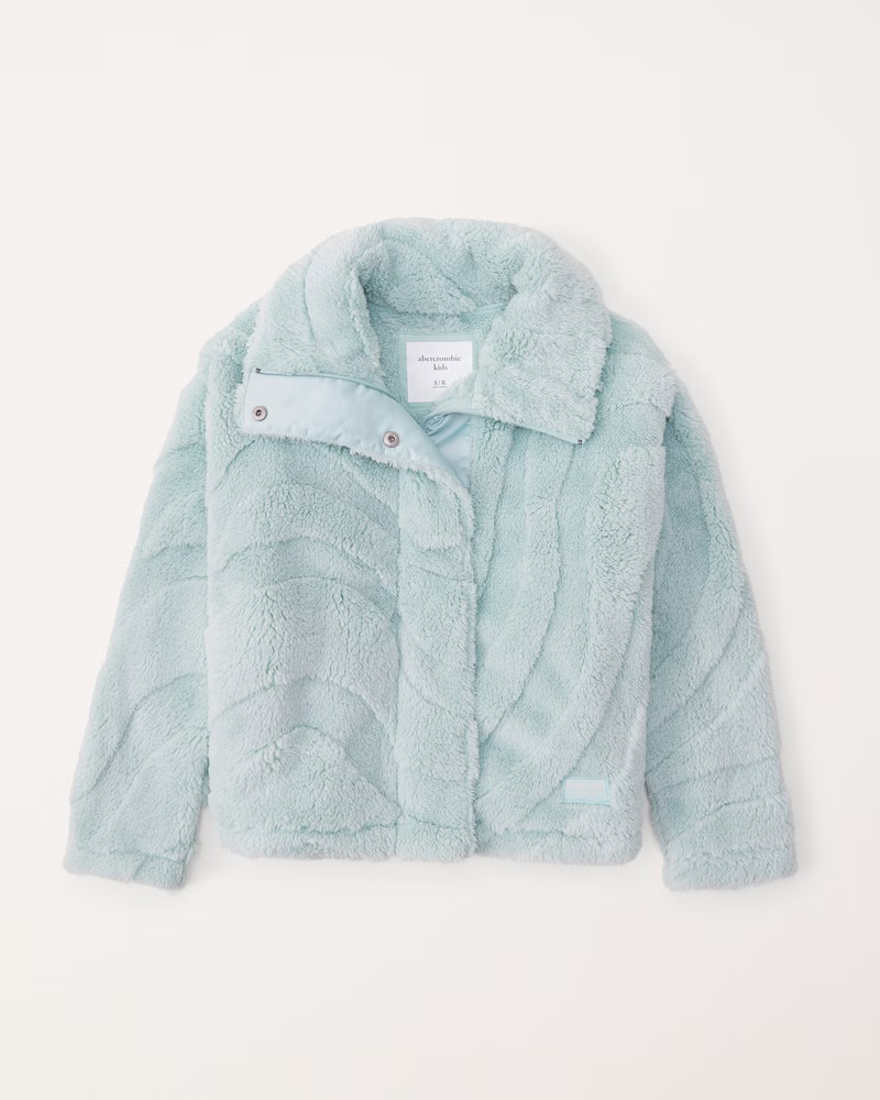 cozy sherpa jacket | Abercrombie & Fitch (US)