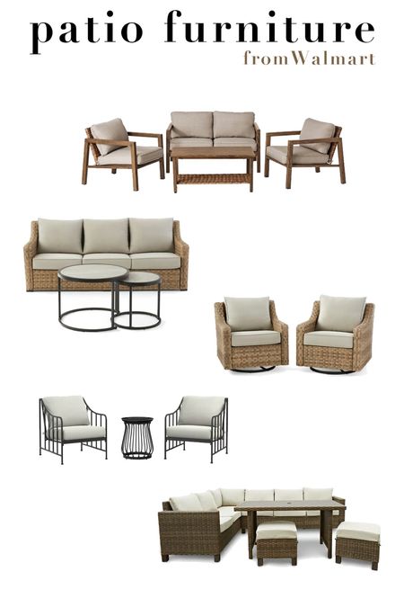 patio furniture from walmart!



#LTKhome