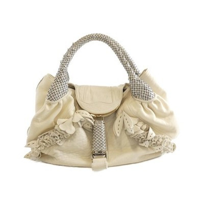 FENDI SPY 8BR511 UN2 Bag Leather White Women From Japan | eBay US