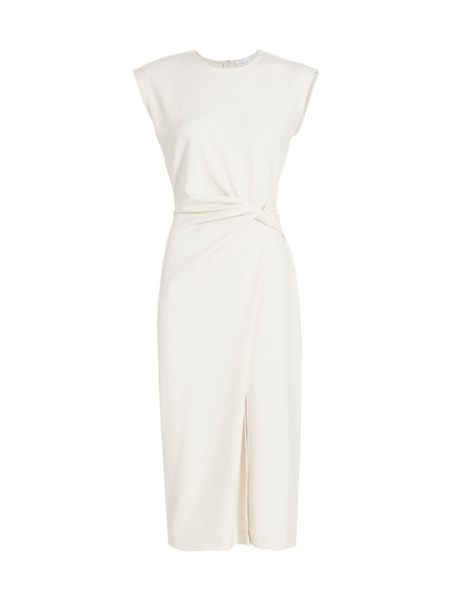 Cody Crepe Sleeveless Midi-Dress | Saks Fifth Avenue