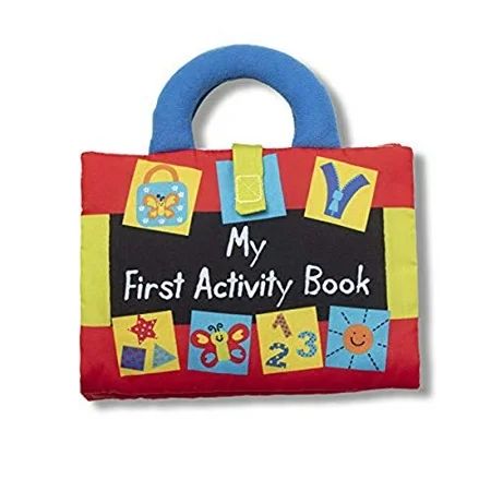 Melissa & Doug K?s Kids My First Activity Book 8-Page Soft Book for Babies and Toddlers | Walmart (US)