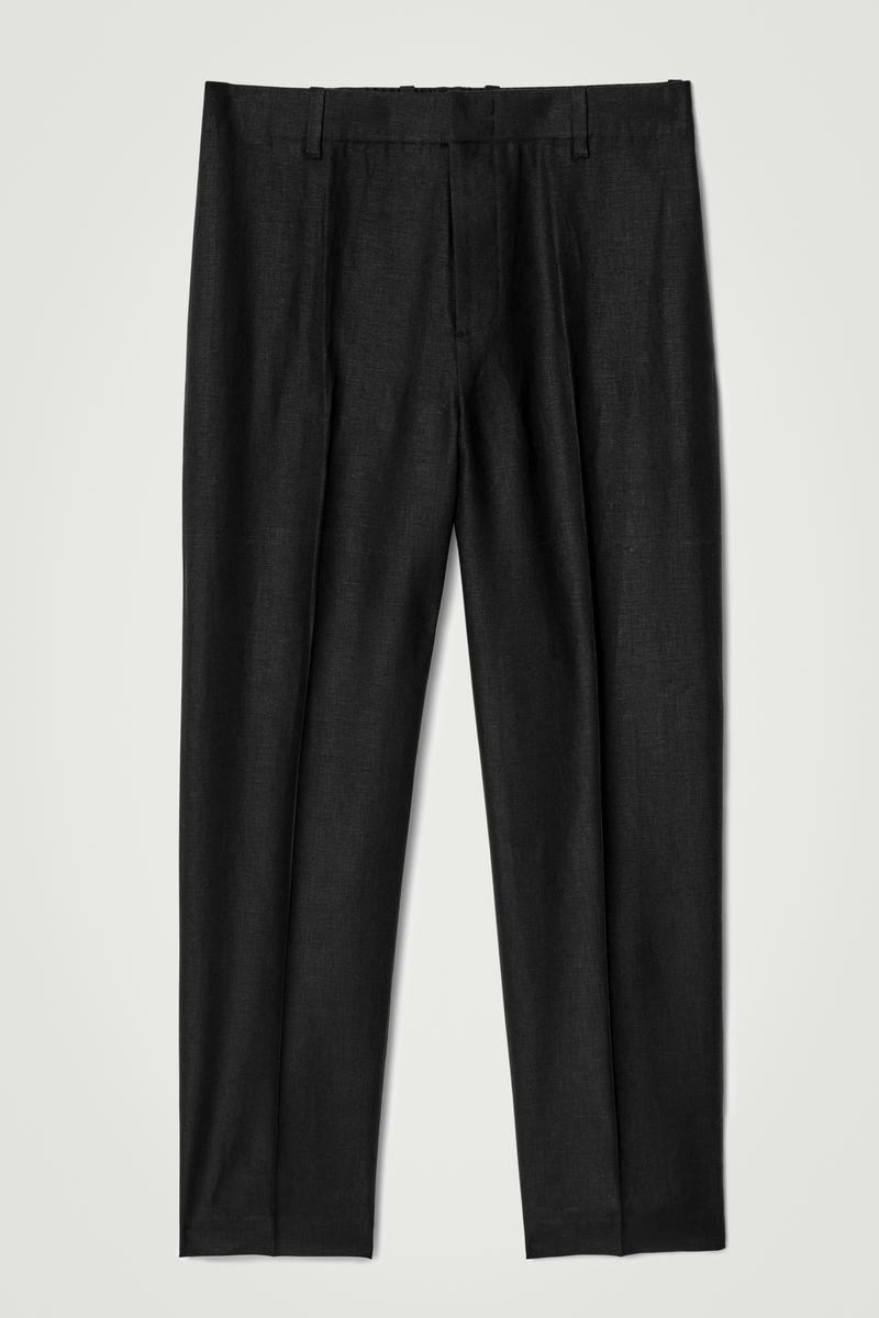Linen Straight-Leg Trousers | COS UK