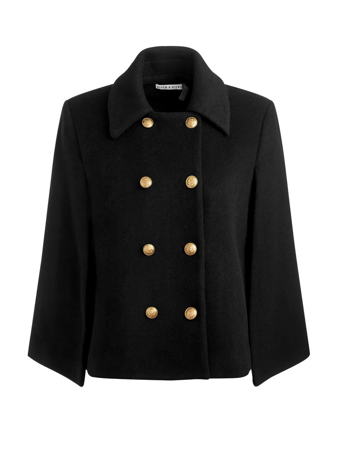 REYNALDA MINI CAPE | Alice + Olivia