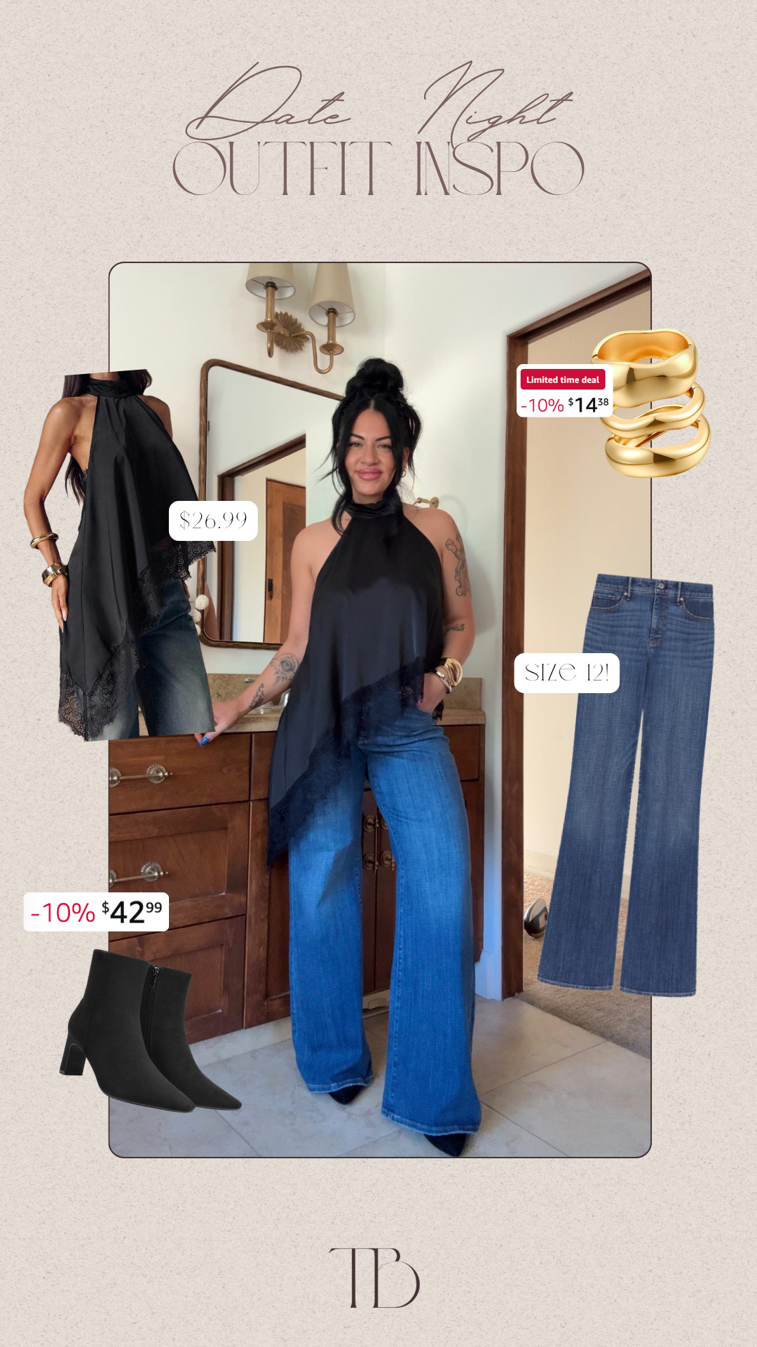 Loving this outfit for a date night!

Large in top, 12 in jeans!

Amazon, Amazon tops, date night outfits, date night tops, tori block

#LTKootd #LTKSeasonal #LTKSaleAlert