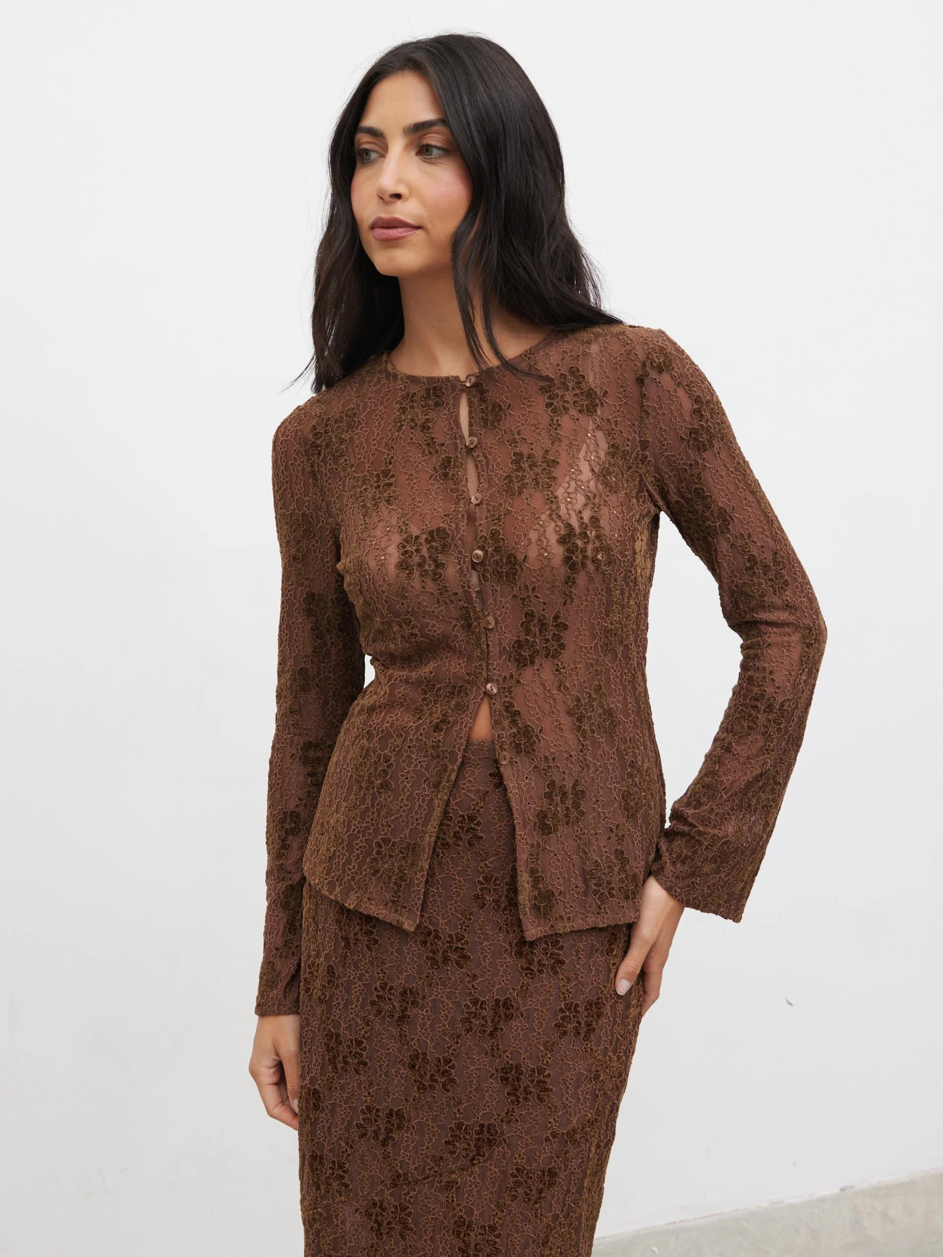 Francessca Lace Cardigan | Pretty Lavish (UK)