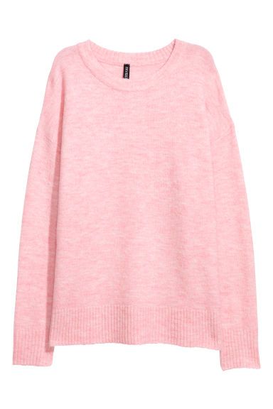 H & M - Fine-knit Sweater - Pink | H&M (US + CA)
