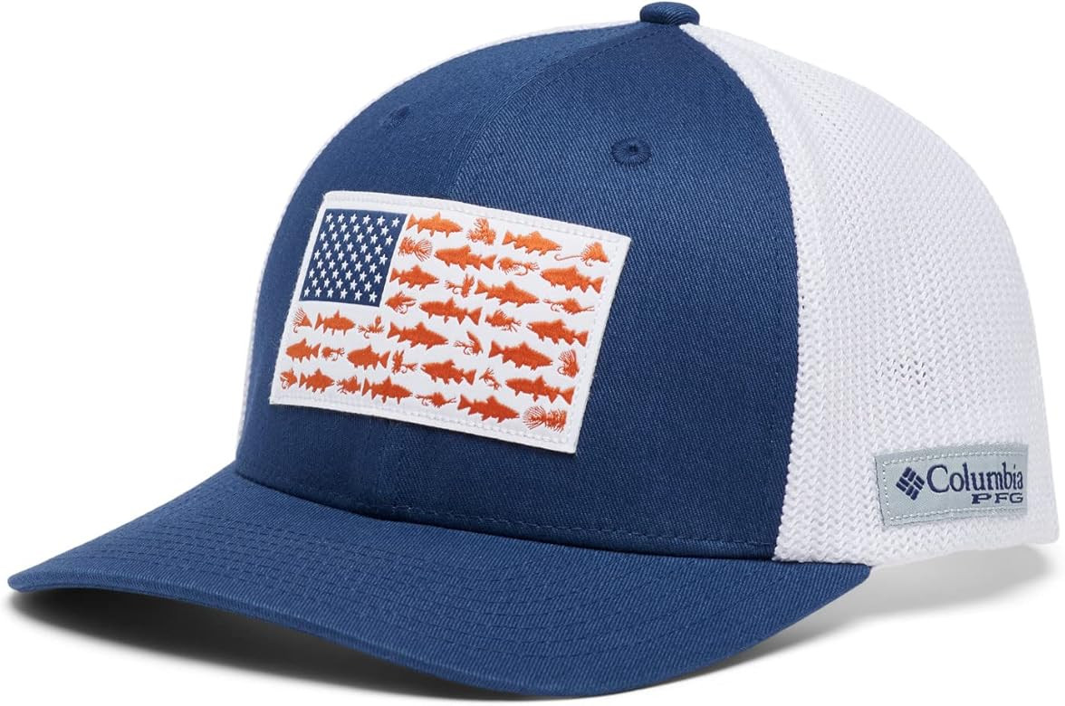 Columbia PFG Fish Flag Mesh Ball Cap | Amazon (US)