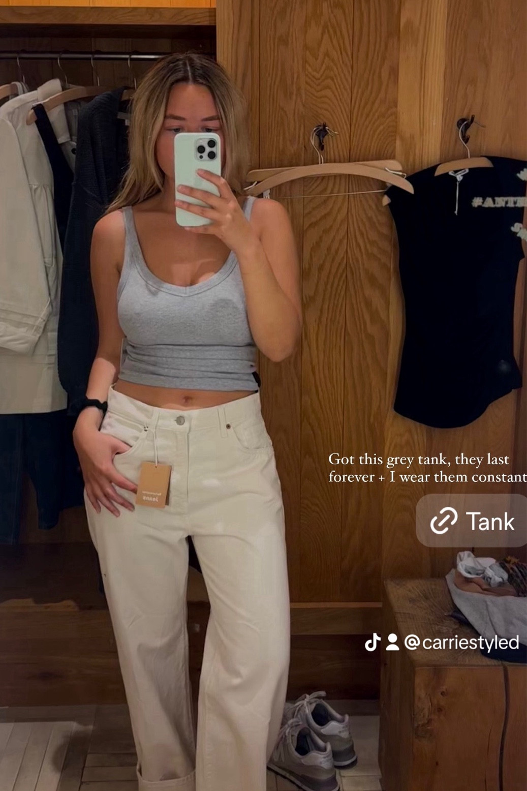 Easy gray tank for layering 

#LTKSeasonal #LTKActive #LTKfindsunder100