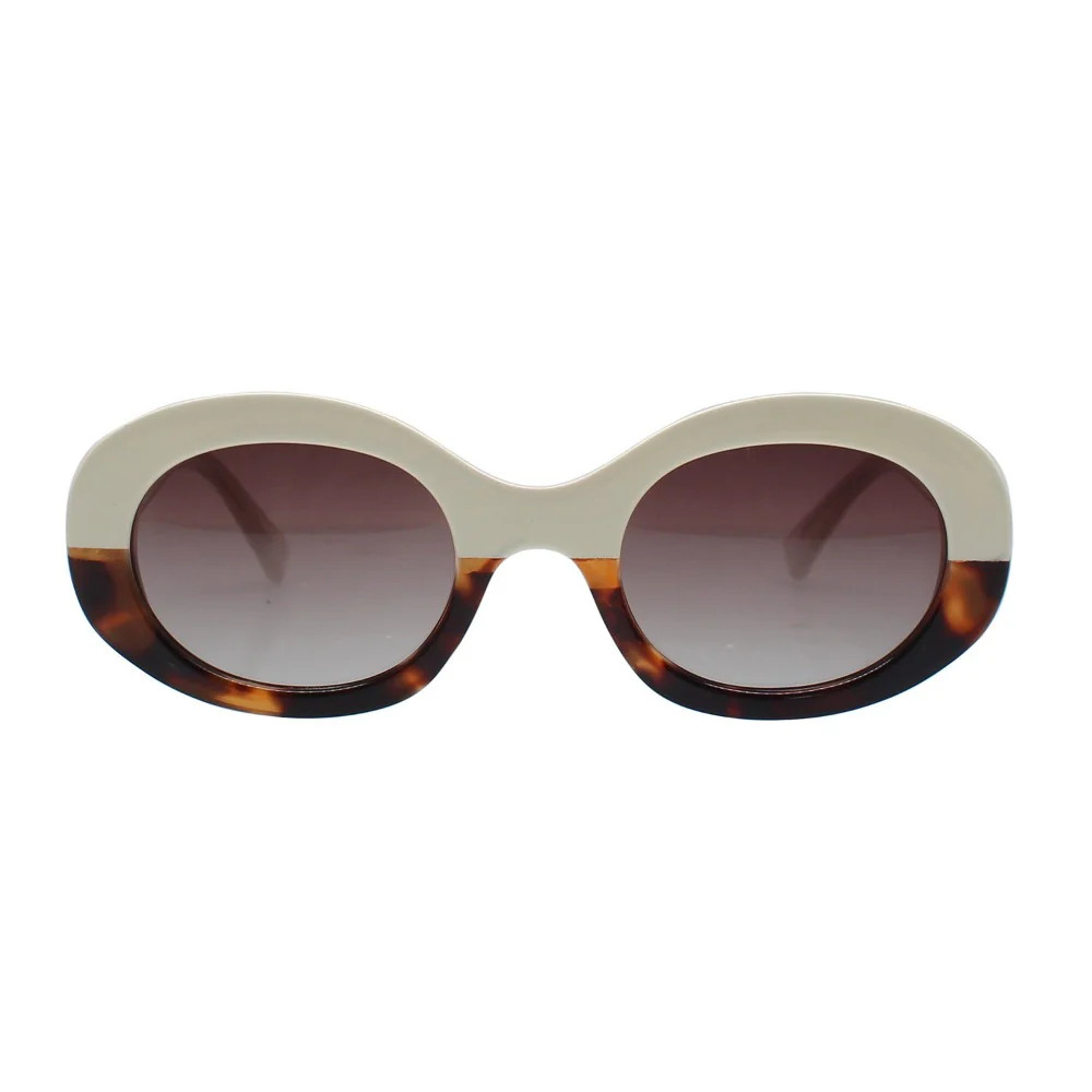 VIKY | Ivory | Dark Tortoise | Smokey Lens | Ryan Simkhai Eyeshop