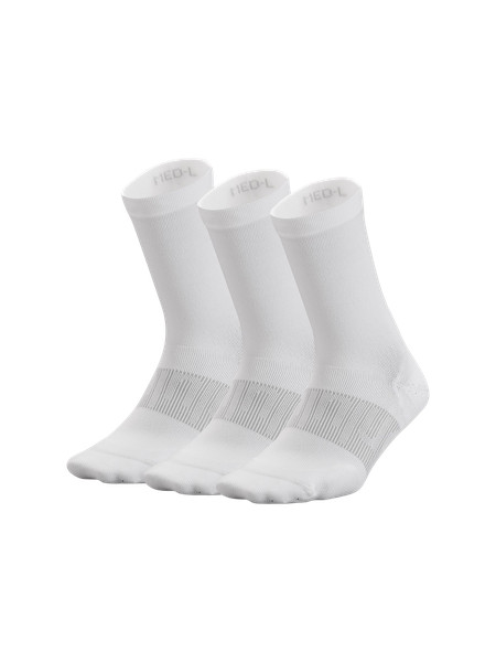 Women's Power Stride Crew Socks *3 Pack | Women's Socks | lululemon | Lululemon (US)