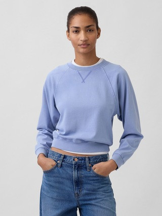 VintageSoft Terry Raglan Sweatshirt | Gap (CA)