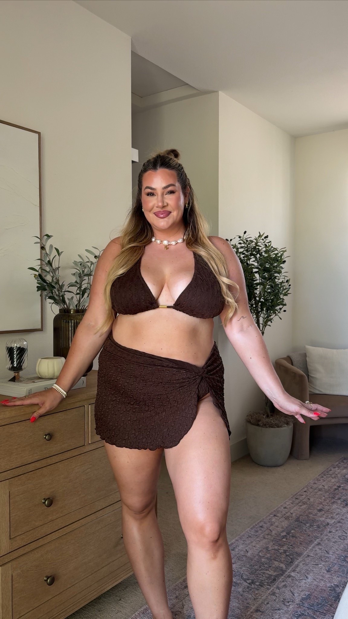 wearing an Xl

#LTKSwim #LTKMidsize #LTKSeasonal